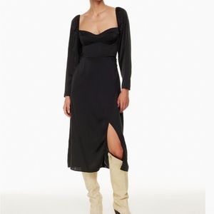 Aritzia Black Masquerade Dress